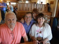 Summer Vacation 2018-111  Lunch with Terry and Dave before heading out of Portland